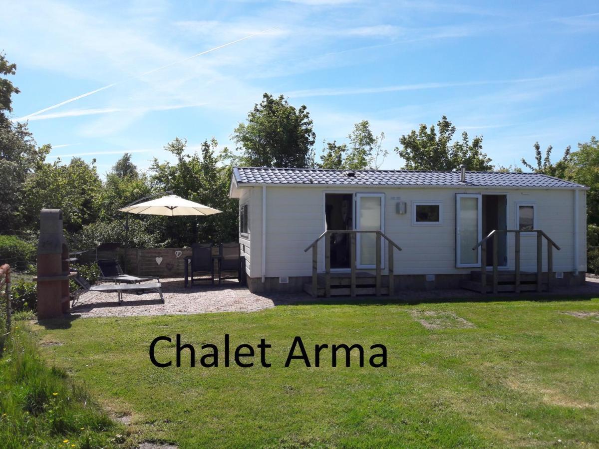 Chalet Van Minicamping De Braamhof Koudekerke Esterno foto